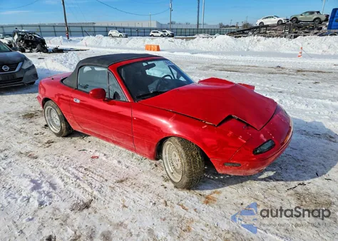 1990 Mazda Mx-5 Miata z USA, uszkodzony, nr VIN JM1NA3513L0131661